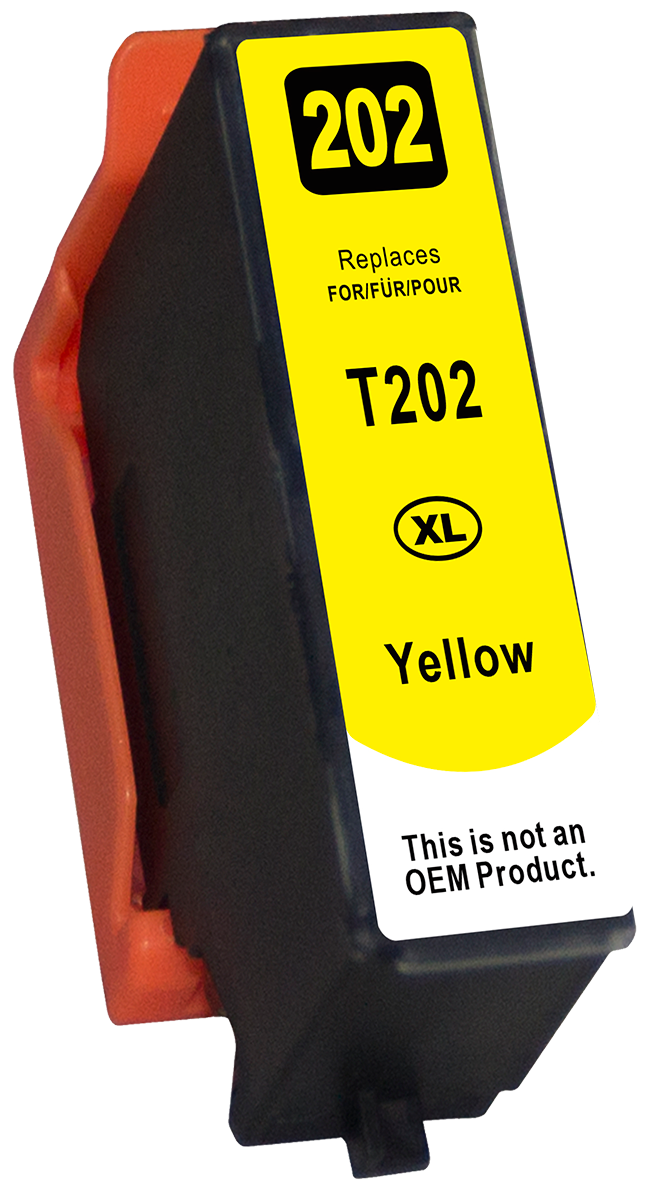 Huismerk inktcartridge voor Epson 202XL geel