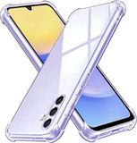 Techsuit Hoesje geschikt voor Samsung Galaxy A16 - Shockproof Silicone Back Cover - Transparant
