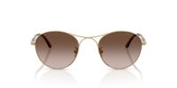 Giorgio Armani AR 6177 Lunettes de soleil homme Or Rond Marron 50mm