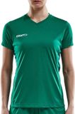 Craft Squad Jersey Solid W - Groen - Maat S