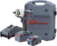 Ingersoll-Rand W5153-K22B-EU 1/2 inch 20V draadloze slagmoersleutel, 2x BL2022 Li-Ion-batterijen 5,0 Ah en opladerkit in 1 draagkoffer