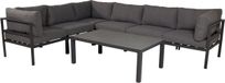 Copacabana Table basse de jardin verre noir