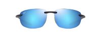 Maui Jim BLUE HOOKIPA ULTRA MTT DRK BLUE W/YLW