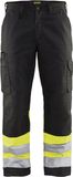 Blåkläder Blakläder 1564-1811 Werkbroek High Vis - Zwart/High Vis Geel - D116