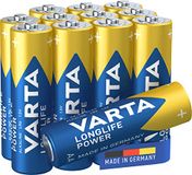 Varta - Alkalinebatterij - AA x 8+4 gratis - Longlife Power (LR6)