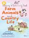 Coloring and Learning Book - Farm Animals and Country Life: Alphabet Learning | Letter Tracing | Coloring Book | Fun Educational Activity Book | Learn to Write and Count | Children Ages 2+ | Volume 1