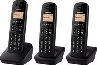 Panasonic KX-TGB613 DECT-telefoon met 3 handsets, nummerherkenning en antwoordapparaat - Zwart