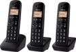 Panasonic KX-TGB613 DECT-telefoon met 3 handsets, nummerherkenning en antwoordapparaat - Zwart