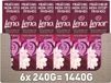 Lenor Geurbooster Jasmijn & Rose de Mai - 6 x 240 gram
