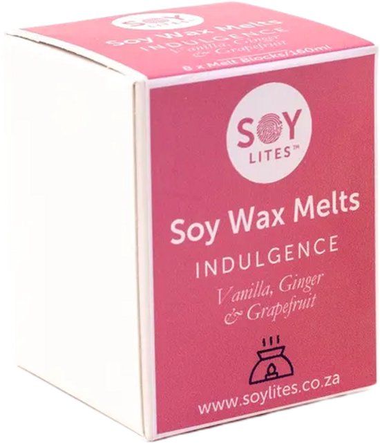 SoyLites Soy Wax Melts Indulgence Vanilla Ginger Grapefruit
