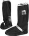 Perletti Zwart met reflecterende band hoge regenoverschoenen (Shoe Cover)