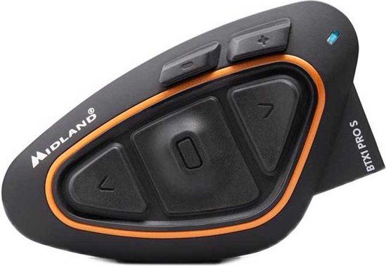Midland Btx1 Pro S 2022 Intercom Zwart