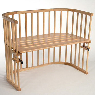 babybay Maxi bed beukenhout massief naturel gelakt