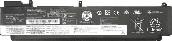 Lenovo 00HW023 Batterij/Accu