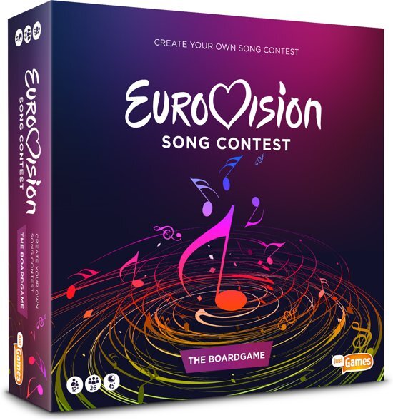 Just Games Eurovisie Songfestival Spel - Eurovision Song Contest - bordspel