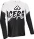 Acerbis MX Linear Graphic Maillot de motocross junior - Noir/blanc - XL