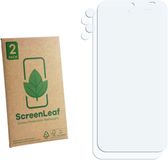 ScreenLeaf 2 Stuks Screenprotector voor Gigaset GX30 (Voor+Camera) - Hoogwaardige Beschermfolie transparant