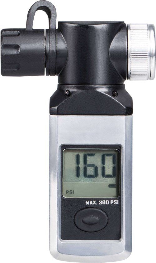 Topeak Shuttle Gauge - Digitale bandenspanningsmeter - Zwart