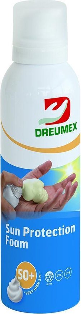 Dreumex Sun Protection foam spuitbus SPF50+ (150 ml)