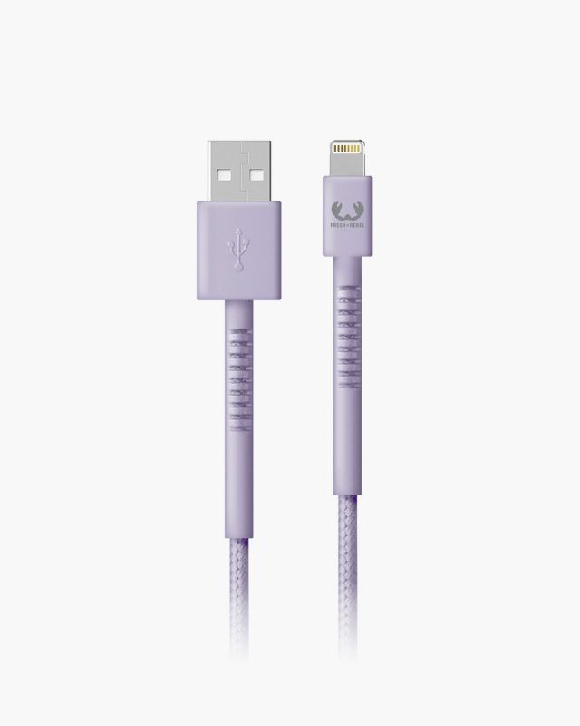 Fresh 'n Rebel USB naar Lightning Kabel - 2m - Dreamy Lilac