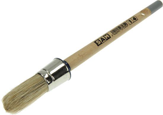 SAM Pro muurverf kwast rond universeel nr.10/18mm