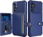 Selected by GSMpunt.nl Samsung Galaxy A17 Portemonnee Hoesje - Blauwe Back Cover met Pasjeshouder