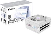 GIGABYTE AORUS ELITE P850W ICE - 850W - 80 Plus Platinum - Wit