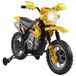 Homcom Moto électrique Plastique 102x53x66cm Jaune