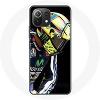 Maniacase Hoesje voor Xiaomi Mi 11 Lite Valentino Rossi Nummer 46 Motorracer
