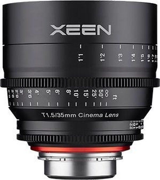 Samyang XEEN 50mm T1.5 Bioscooplens Zwart