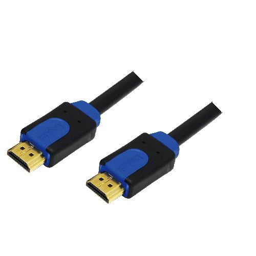 LogiLink CHB1105 HDMI Cable - 5m - Black/Blue