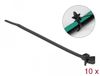 Delock Cable Tie with Expansion Anchor L 140 x W 4 mm black 10 pieces
