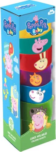 Peppa Pig Peppa Wutz Stapelbare emmer