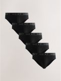 Next - Heren - Set van 5 katoenrijke slips - Zwart