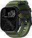 Nomad Rocky Point Uhrenarmband / Schwarze Hardware 45/46/49mm – Grün