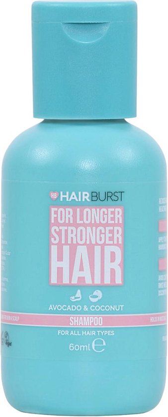 Hairburst Mini Shampoo - 60ml - For Longer, Stronger Hair - Unisex