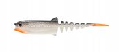 Savage Gear Cannibal Minnow V-Tail Gumvis 15cm Blanc Noir