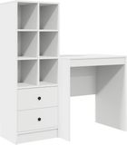 vidaXL Bureau Wit 115,5 x 50 x 127 cm