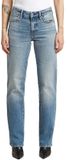G-Star D26163-e205 Straight Fit Spijkerbroek Blauw 27/28 Vrouw