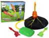 LeanToys Lance-roquettes volcan Jeux de dinosaures