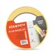 Fixency 1x Afplakband (48 mm x 50 m) I Afplakband Geel voor Schilderen en Renoveren