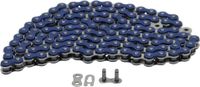 YBN Chaîne 415H x 122, bleu, adapté pour Mofa, Moped, Hercules Prima M 2, 3, 4, 5, S, Sachs