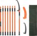 VEVOR Telescopische Snoeizaag - 2.24-8.24m - Tuingereedschap - Koolstofstalen Blad