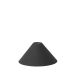 Ferm Living Abat-jour Collect noir, cône