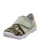SUPERFIT Huisschoenen 'BUBBLE' bruin / groen / pastelgroen / donkergroen