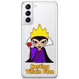 ERT GROUP mobiel telefoonhoesje voor Samsung S21 origineel en officieel erkend Disney patroon The Evil Queen 002