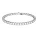 Swarovski ReMatrix 5657672 Dames Armband 19.00 CM Zirkonia Zilver Metaal