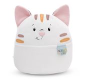 NICI Chill-NICI Kat Pluche dier, 30 cm, wit