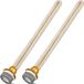 Mèche avec pierre - 2 pièces - 14 cm - Mèche de brûleur d'encens avec pierre - Mèches de lampe à huile - Mèches de lampe parfumée - Mèche avec pierre petite - Lampe à huile - convient à toute grande lampe parfumée/brûleur d'encens