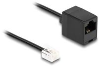 Delock RJ11 (m) - RJ45 (v) DSL modem/router kabel | zwart | 3 meter
